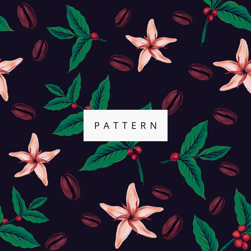 Coffee Pattern - 1