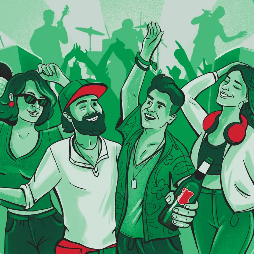 Beer campaign T-shirt design - 2